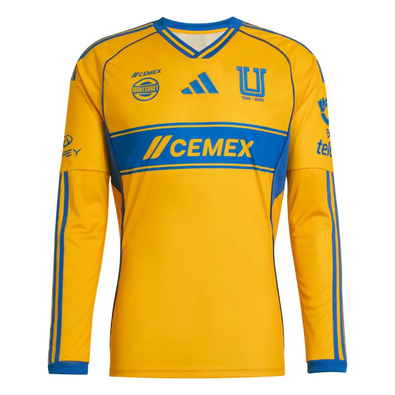 Maillot Tigres Domicile 2025 2026 Manches Longues
