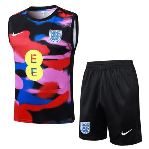 Debardeur Short Angleterre 2025 2026 Rouge Rose