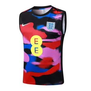 Debardeur Short Angleterre 2025 2026 Rouge Rose
