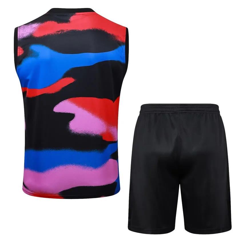 Debardeur Short Angleterre 2025 2026 Rouge Rose