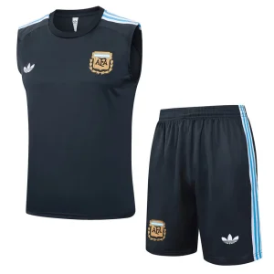 Debardeur Short Argentine 2025 2026 Bleu Sombre