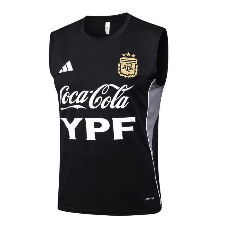 Debardeur Short Argentine 2025 2026 Noir Nuit (2) Debardeur Short Argentine 2025 2026 Noir Nuit