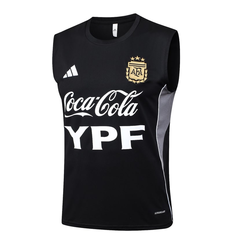 Debardeur Short Argentine 2025 2026 Noir Nuit