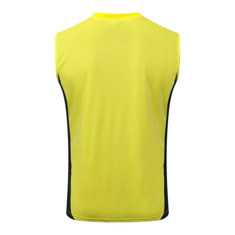 Debardeur Short Arsenal 2025 2026 Jaune (4) Debardeur Short Arsenal 2025 2026 Jaune