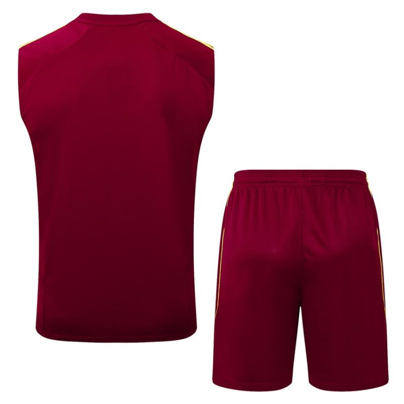 Debardeur Short Arsenal 2025 2026 Rouge Foncé (2) Debardeur Short Arsenal 2025 2026 Rouge Foncé