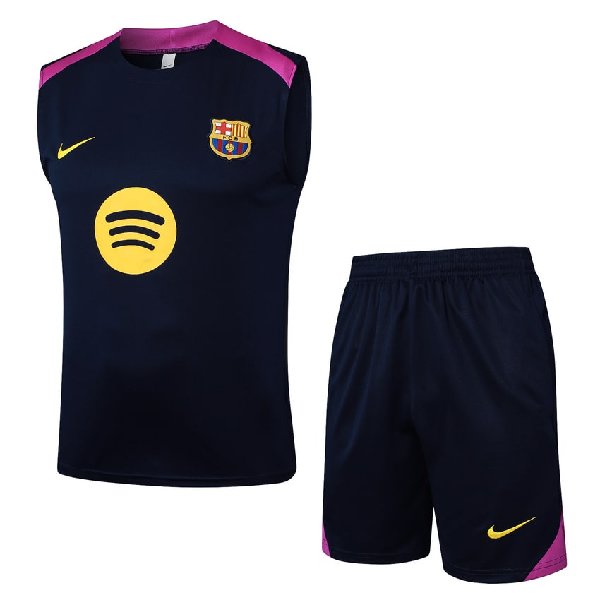 Debardeur Short Barca 2025 2026 Noir Rose (1) Debardeur Short Barca 2025 2026 Noir Rose