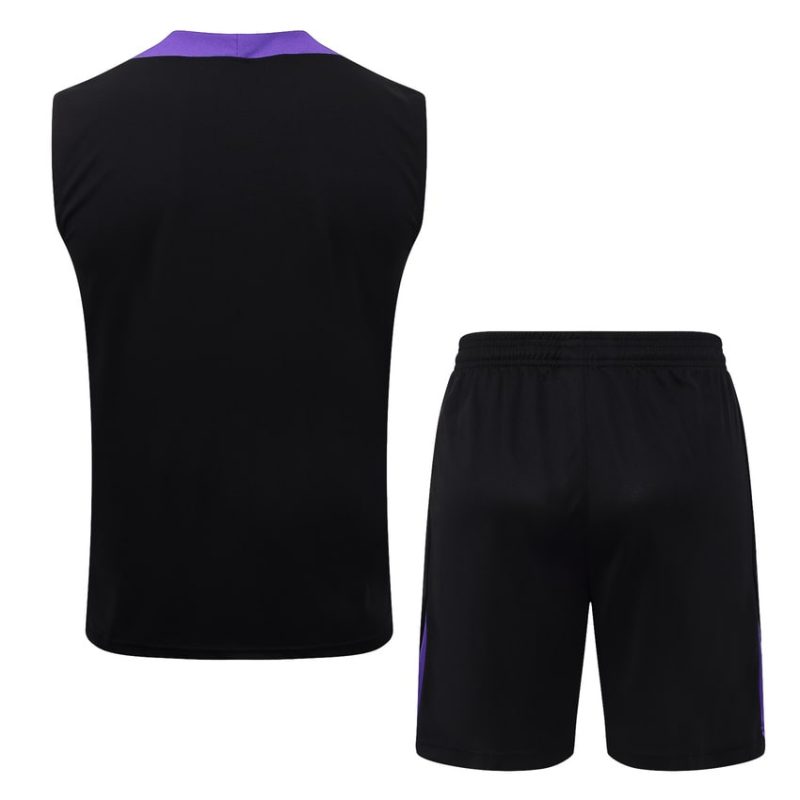 Debardeur Short Barca 2025 2026 Noir Violet (2) Debardeur Short Barca 2025 2026 Noir Violet