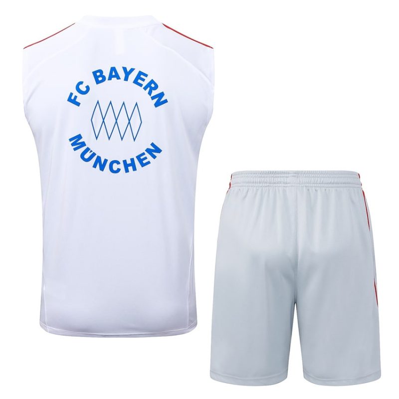 Debardeur Short Bayern Munich 2025 2026 Blanc (2) Debardeur Short Bayern Munich 2025 2026 Blanc