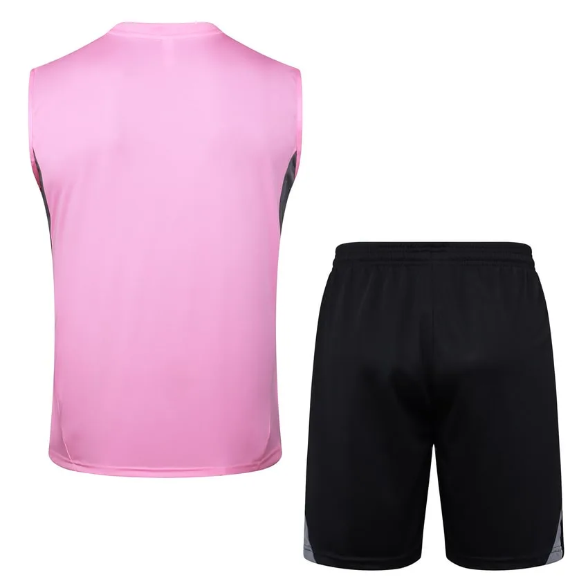 Debardeur Short Inter Miami 2025 2026 Rose Clair