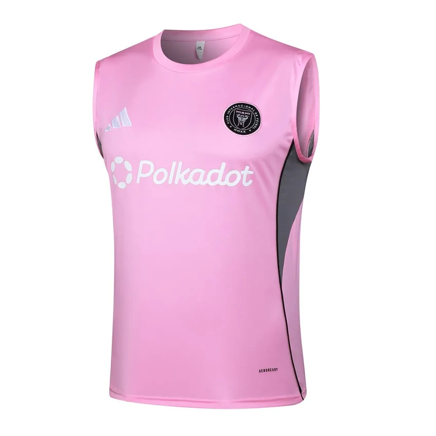 Debardeur Short Inter Miami 2025 2026 Rose Clair