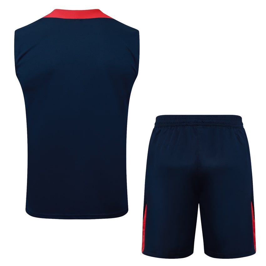 Debardeur Short PSG 2025 2026 Bleu Rouge