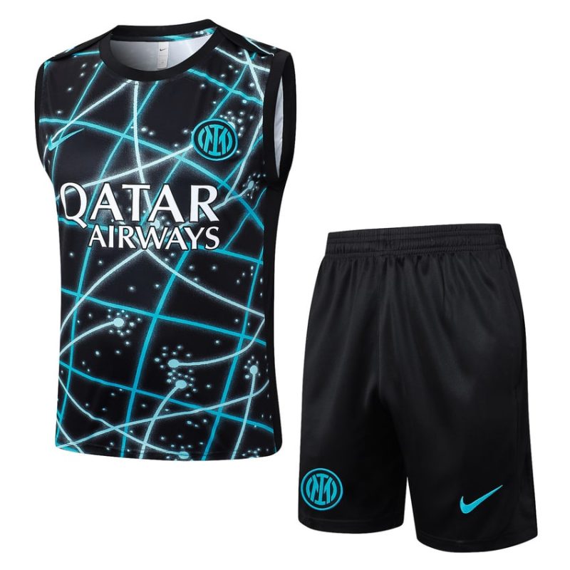 Debardeur Short PSG 2025 2026 Noir Bleu Ciel (1) Debardeur Short PSG 2025 2026 Noir Bleu Ciel