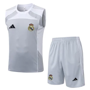 Tank Top Shorts Real Madrid 2025 2026 Grey White