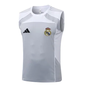 Tank Top Shorts Real Madrid 2025 2026 Grey White
