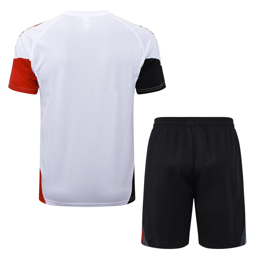 Ensemble Maillot Short Ajax 2025 2026 Blanc