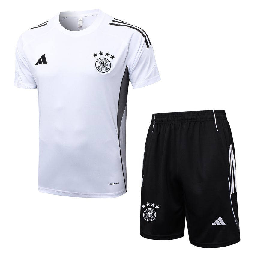 Ensemble Maillot Short Allemagne 2025 2026 Blanc