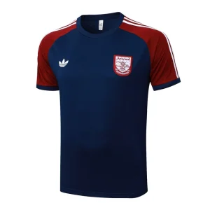 Ensemble Maillot Short Arsenal 2025 2026 Bleu Rouge