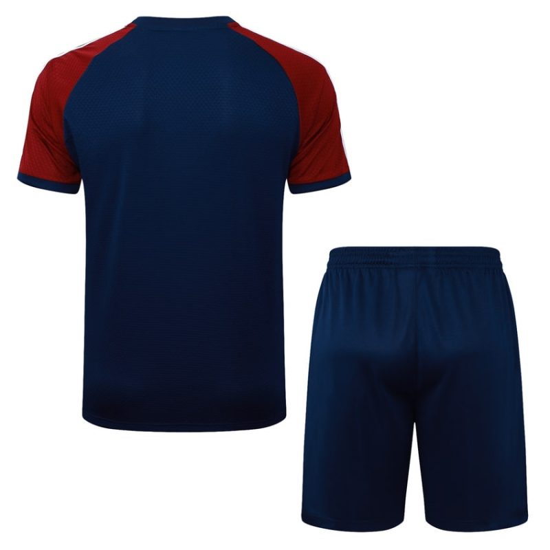 Ensemble Maillot Short Arsenal 2025 2026 Bleu Rouge (4) Ensemble Maillot Short Arsenal 2025 2026 Bleu Rouge