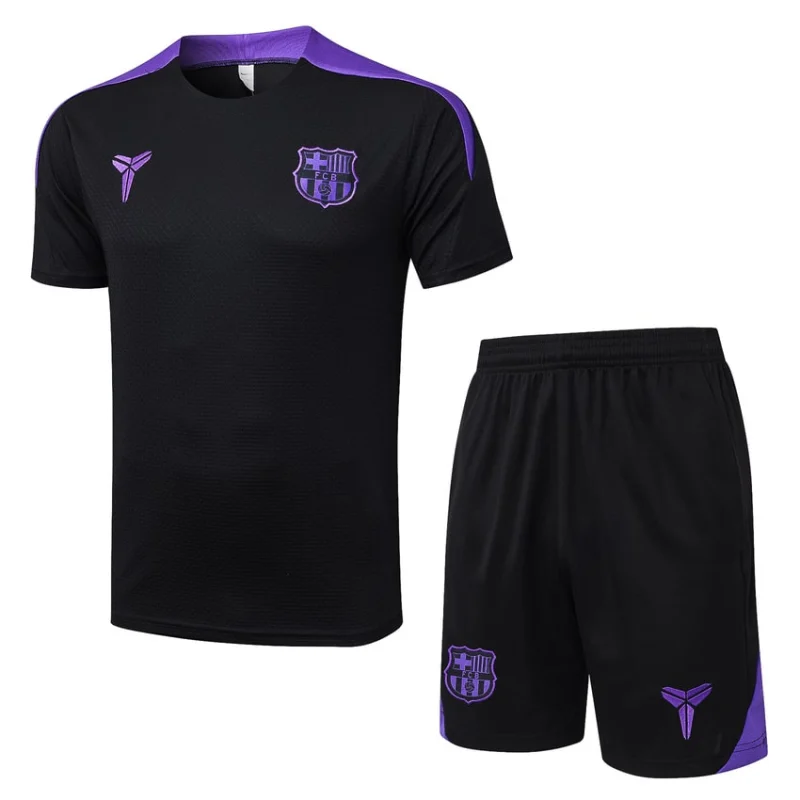 Barca 2025 2026 Black Purple Kit Shorts