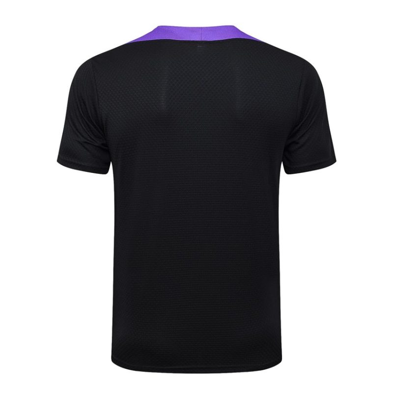 Ensemble Maillot Short Barca 2025 2026 Noir Violet (3) Ensemble Maillot Short Barca 2025 2026 Noir Violet