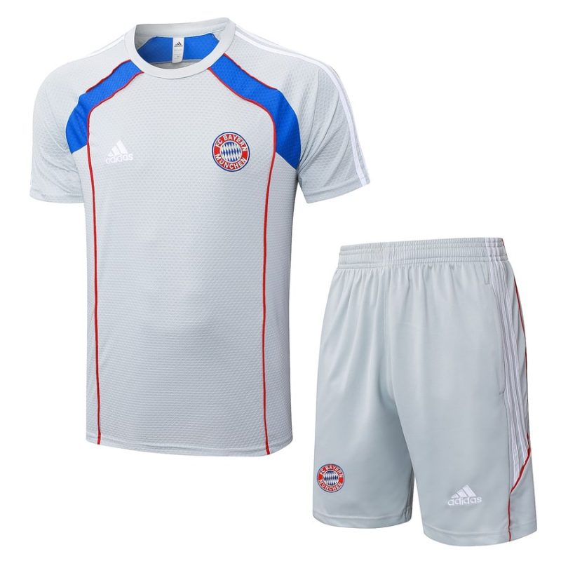 Ensemble Maillot Short Bayern Munich 2025 2026 Gris (1) Ensemble Maillot Short Bayern Munich 2025 2026 Gris