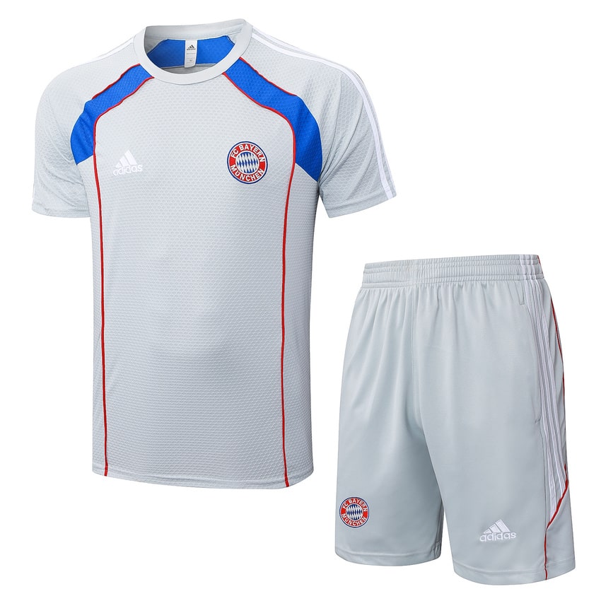 Ensemble Maillot Short Bayern Munich 2025 2026 Gris (1) Ensemble Maillot Short Bayern Munich 2025 2026 Gris