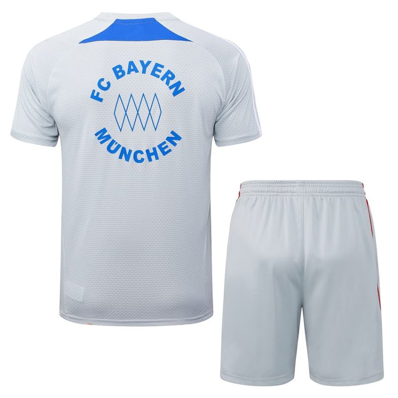 Ensemble Maillot Short Bayern Munich 2025 2026 Gris (2) Ensemble Maillot Short Bayern Munich 2025 2026 Gris