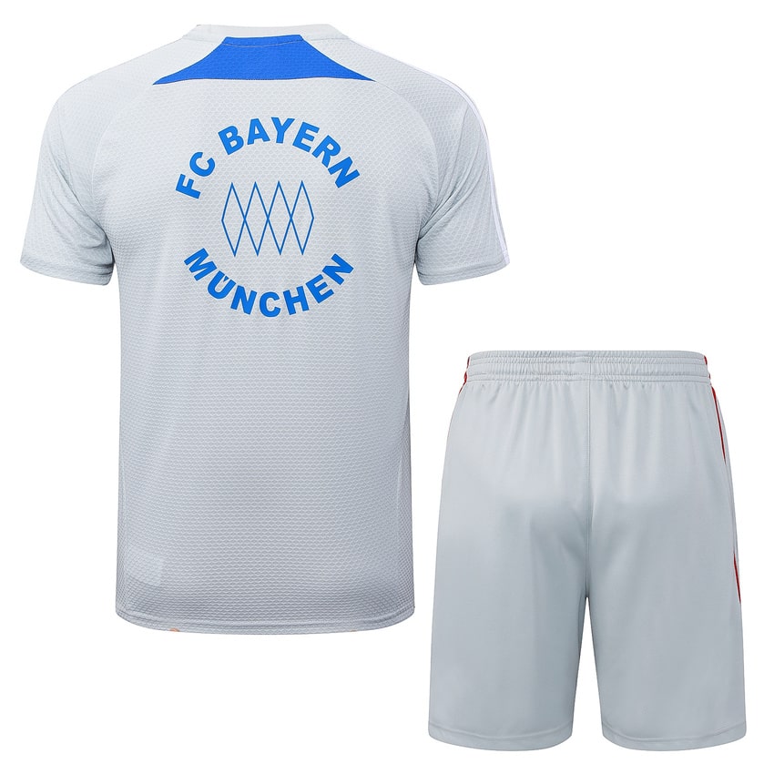Ensemble Maillot Short Bayern Munich 2025 2026 Gris (2) Ensemble Maillot Short Bayern Munich 2025 2026 Gris