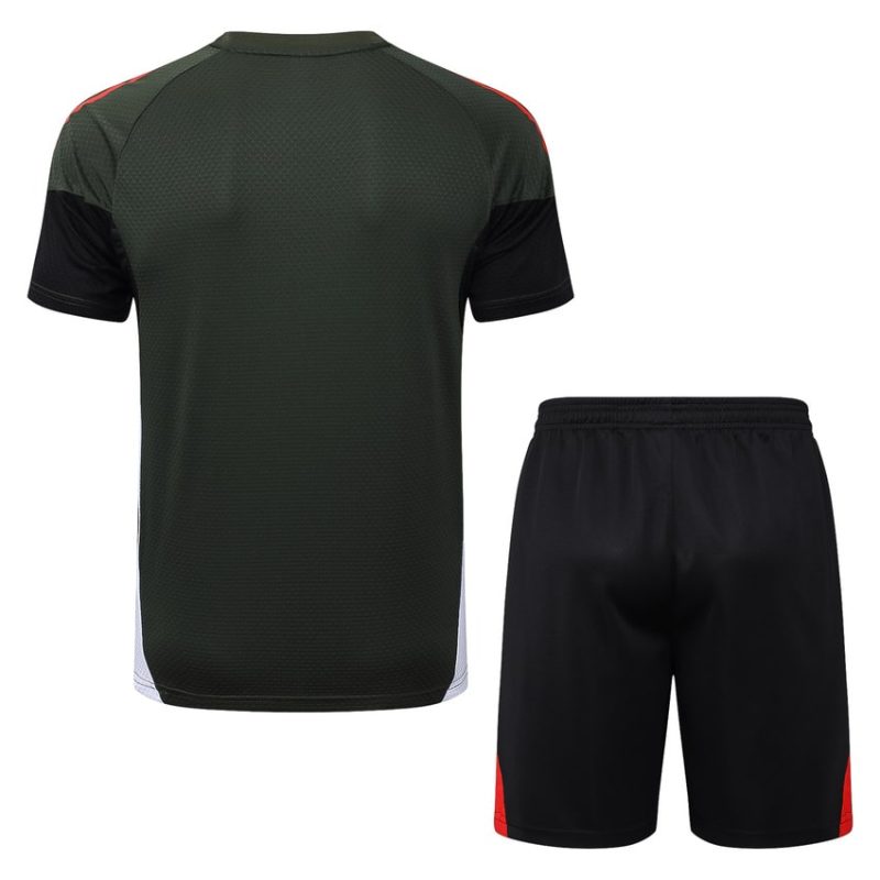 Ensemble Maillot Short Bayern Munich 2025 2026 Noir Sombre (4) Ensemble Maillot Short Bayern Munich 2025 2026 Noir Sombre