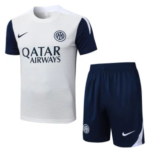 Inter Mailand 2025 2026 Weiß Blau Kurzes Trikot-Set