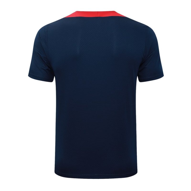 Ensemble Maillot Short PSG 2025 2026 Bleu Rouge (2) Ensemble Maillot Short PSG 2025 2026 Bleu Rouge