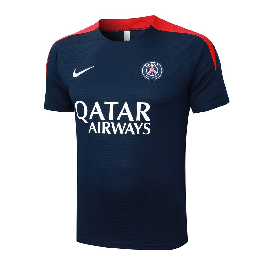 Ensemble Maillot Short PSG 2025 2026 Bleu Rouge