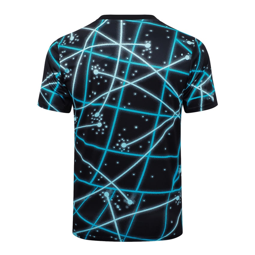 Ensemble Maillot Short PSG 2025 2026 Noir Bleu Ciel