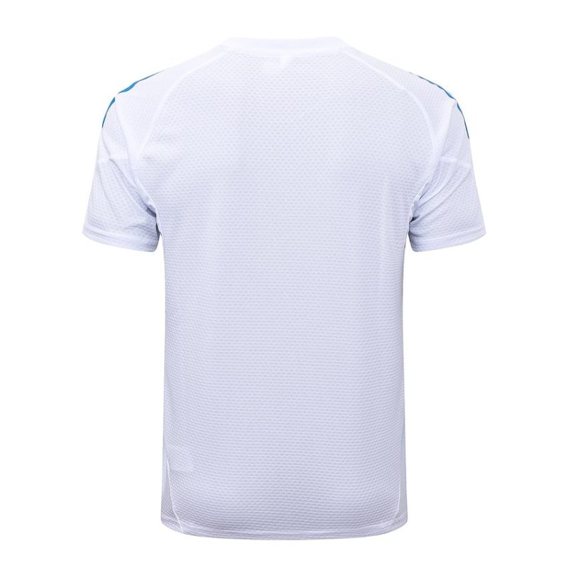 Ensemble Maillot Short Real Madrid 2025 2026 Blanc Bleu (2) Ensemble Maillot Short Real Madrid 2025 2026 Blanc Bleu