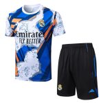 Ensemble Maillot Short Real Madrid 2025 2026 Bleu Tache