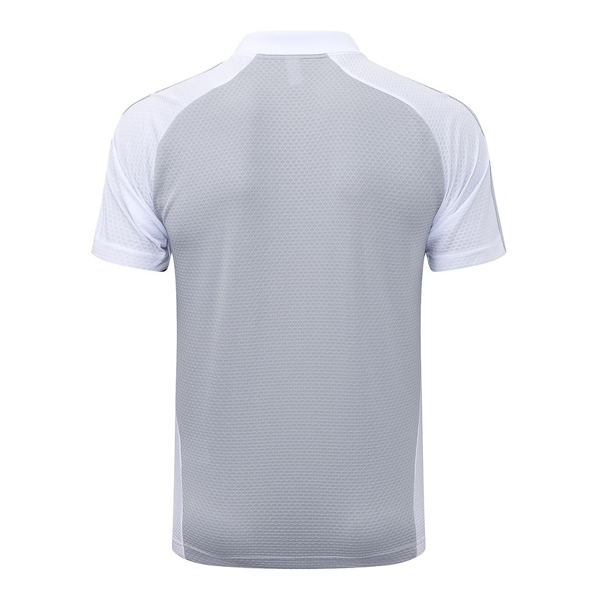 Ensemble Maillot Short Real Madrid 2025 2026 Gris Blanc