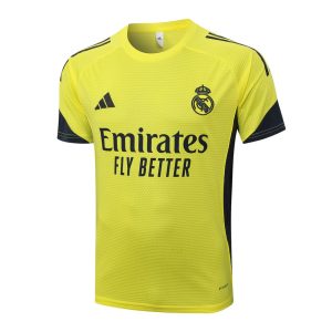 Ensemble Maillot Short Real Madrid 2025 2026 Jaune