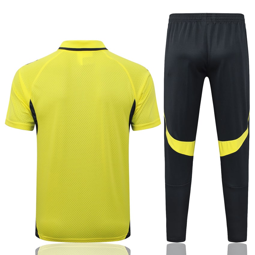 Survetement Real Madrid Polo 2025 2026 Jaune Clair