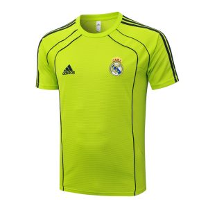 Ensemble Maillot Short Real Madrid 2025 2026 Jaune Foncé