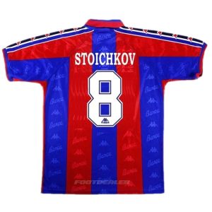 Maillot Barca Domicile 1996 1997 Stoichkov