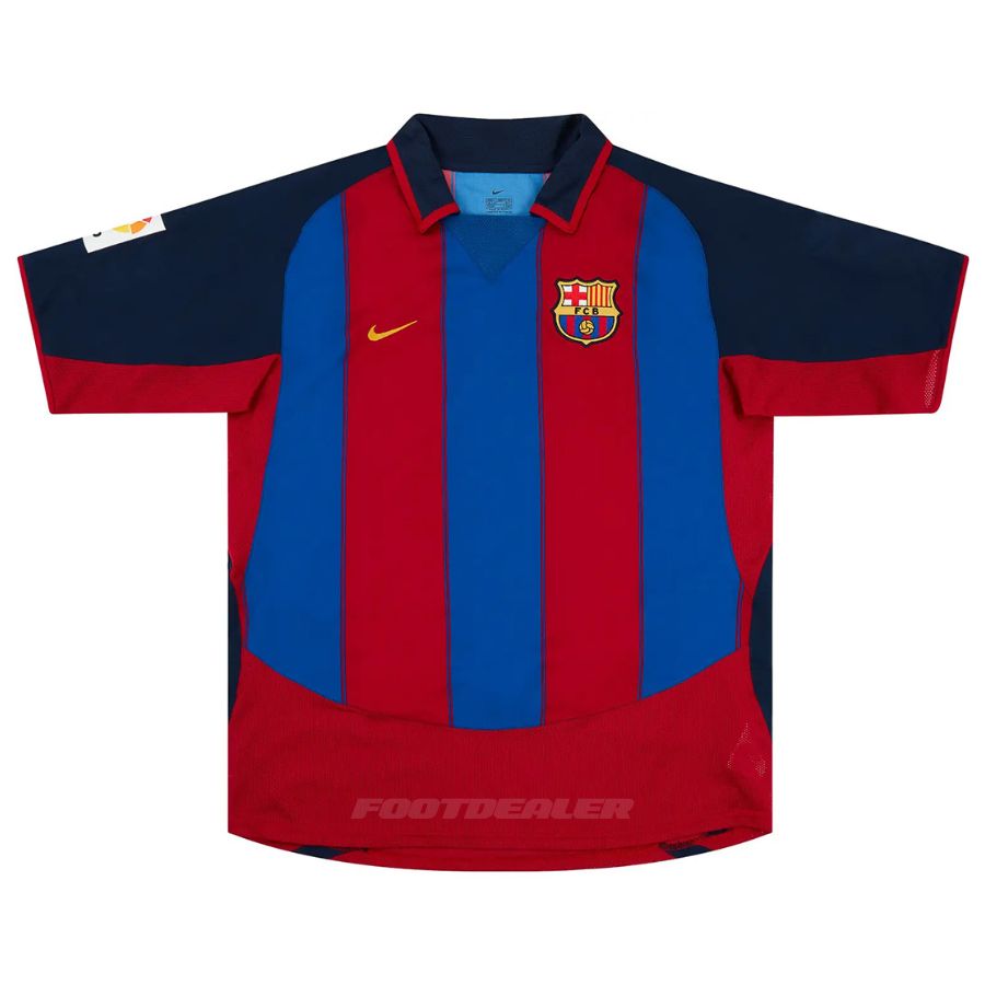 Maillot Barca Domicile 2003 2004 Ronaldinho (2) Maillot Barca Domicile 2003 2004 Ronaldinho