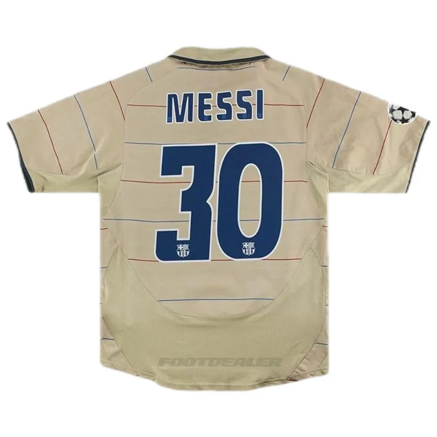 Camiseta visitante del Barcelona 2003-2005 Messi (1) Camiseta visitante del Barça 2003-2005 Messi
