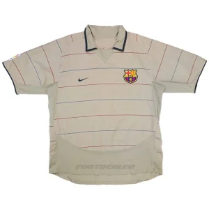 Áo đấu sân khách Barca 2003 2005 Ronaldinho