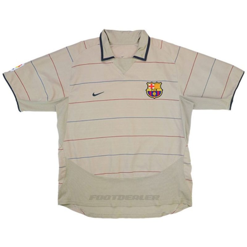 Maillot Barca Exterieur 2003 2005 Xavi (2) Maillot Barca Exterieur 2003 2005 Xavi