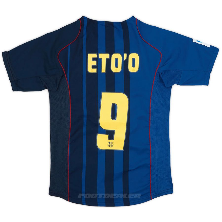 Maillot Barca Exterieur 2004 2005 Etoo