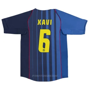 Áo đấu sân khách của Barca 2004 2005 Xavi