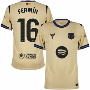 Maillot Barca Exterieur 2025 2026 Fermin (1)