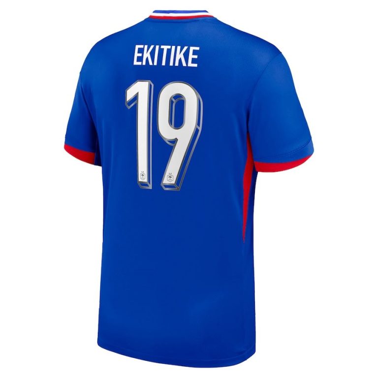 France National Team Home Jersey 2024 2025 Ekitike