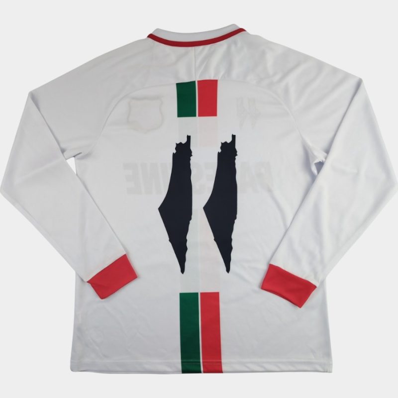 Maillot FC Palestine 2025 Blanc Manches Longues (2) Maillot FC Palestine 2025 Blanc Manches Longues (2)