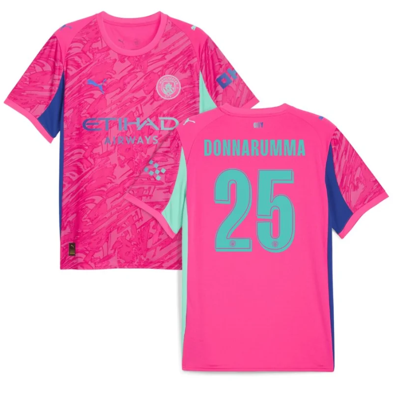 Camiseta de portero local del Manchester City 2025-2026 Donnarumma (1)